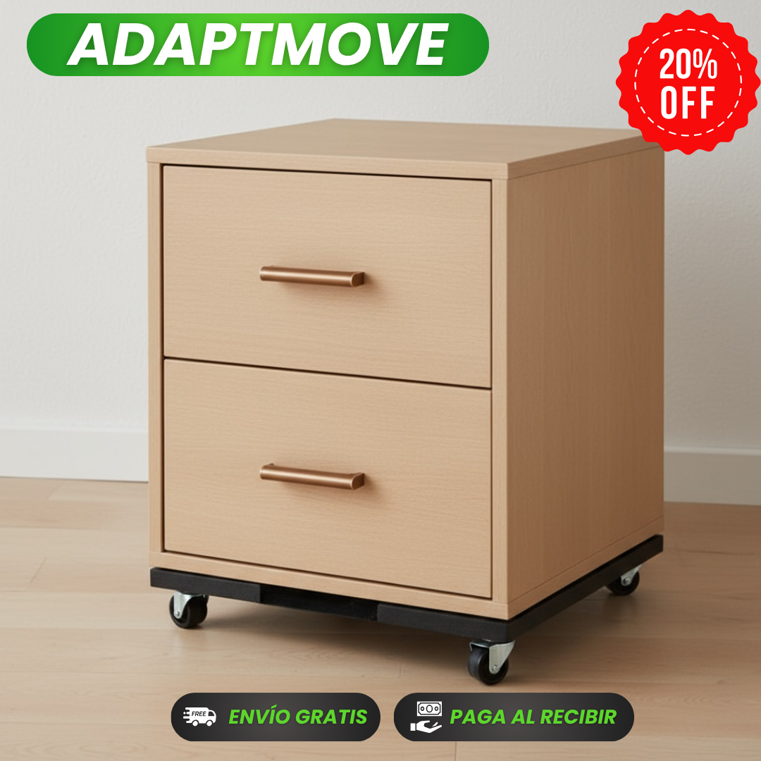Base móvil ajustable para electrodomésticos "AdaptMove"